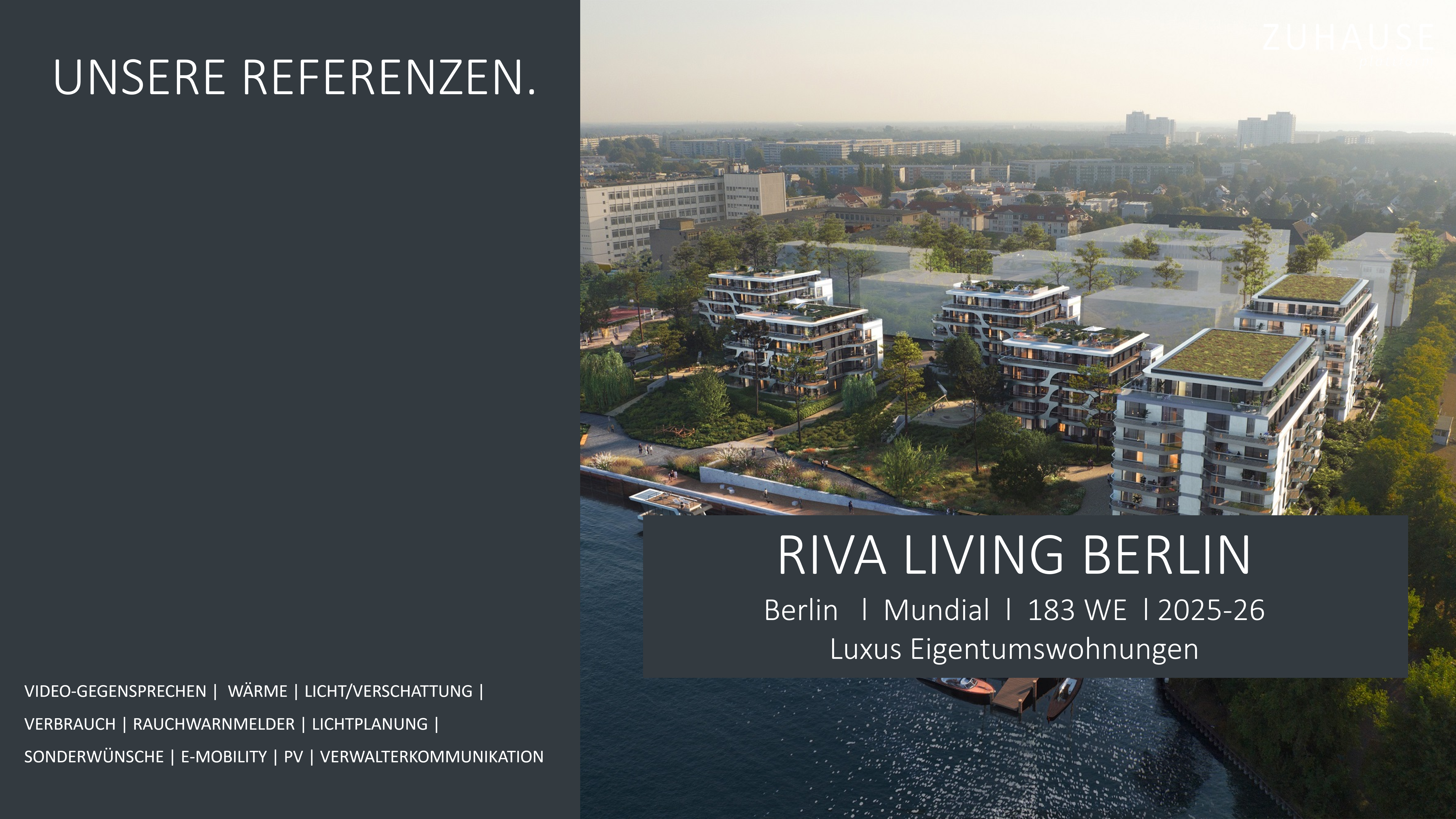 Referenzprojekt Riva Living Berlin